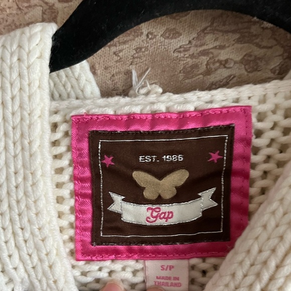 GAP Y2K ‘06 - Knit Cabel knit Cardigan Sweater - Picture 13 of 14